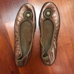 Bronze flats
